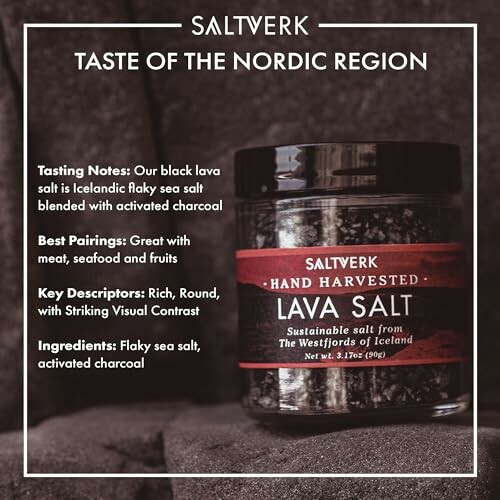 Saltverk Lava Sea Salt