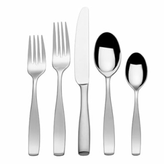 Mikasa Satin Loft Flatware Service for 12